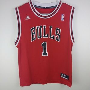 Adidas Derrick Rose Chicago Bulls Jersey Youth L